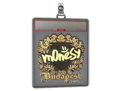 Sticker Slab | m0NESY (Gold) | Budapest 2025
