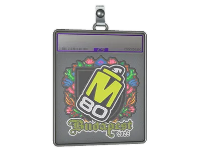 Sticker Slab | M80 (Embroidered) | Budapest 2025