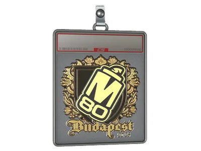 Sticker Slab | M80 (Gold) | Budapest 2025