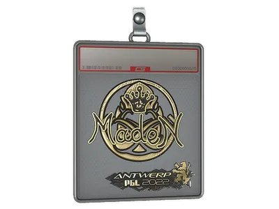 Sticker Slab | maden (Gold) | Antwerp 2022