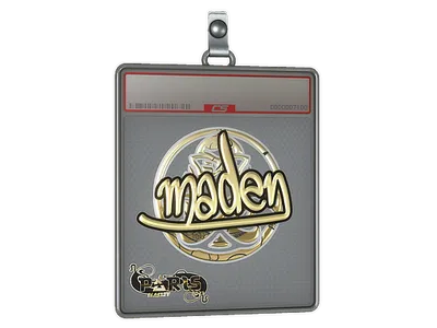 Sticker Slab | maden (Gold) | Paris 2023
