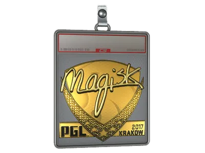 Sticker Slab | Magisk (Gold) | Krakow 2017