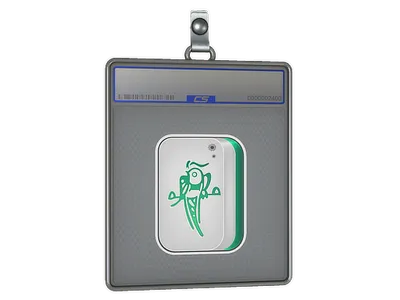 Sticker Slab | Mahjong Rooster