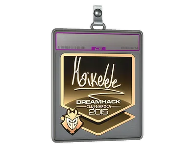 Sticker Slab | Maikelele (Gold) | Cluj-Napoca 2015