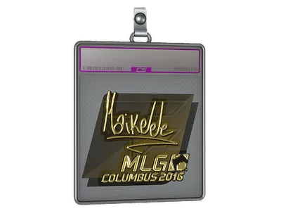 Sticker Slab | Maikelele (Gold) | MLG Columbus 2016