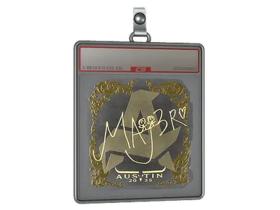 Sticker Slab | MAJ3R (Gold) | Austin 2025