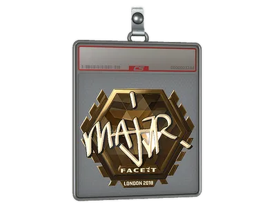 Sticker Slab | MAJ3R (Gold) | London 2018
