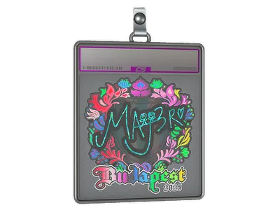 Sticker Slab | MAJ3R (Holo) | Budapest 2025