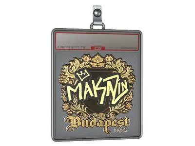 Sticker Slab | Maka (Gold) | Budapest 2025