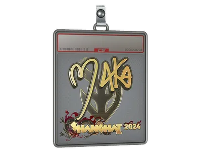 Sticker Slab | Maka (Gold) | Shanghai 2024