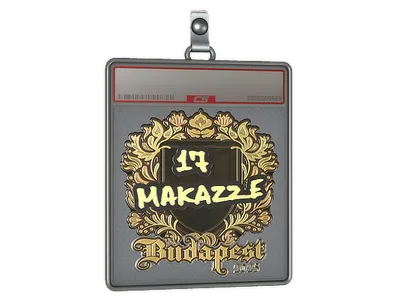 Sticker Slab | makazze (Gold) | Budapest 2025
