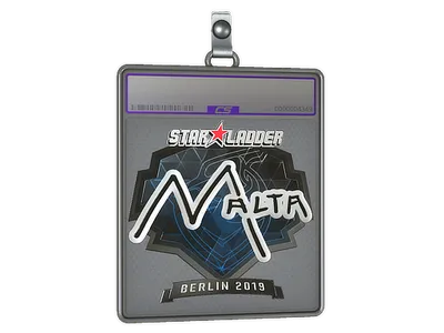 Sticker Slab | malta (Foil) | Berlin 2019