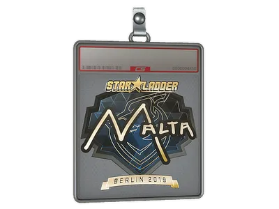 Sticker Slab | malta (Gold) | Berlin 2019