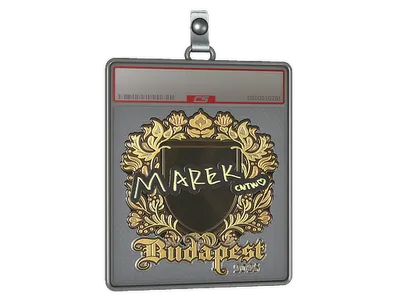Sticker Slab | Marek (Gold) | Budapest 2025