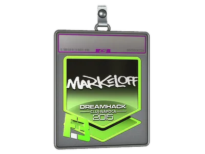 Sticker Slab | markeloff (Foil) | Cluj-Napoca 2015