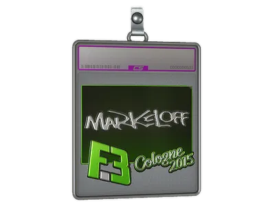 Sticker Slab | markeloff (Foil) | Cologne 2015