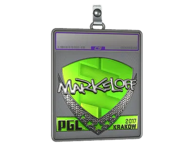 Sticker Slab | markeloff (Foil) | Krakow 2017