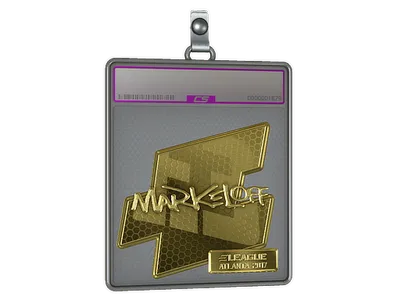 Sticker Slab | markeloff (Gold) | Atlanta 2017