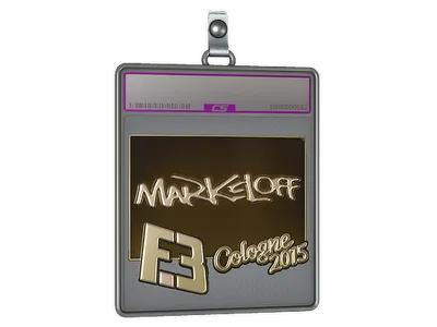 Sticker Slab | markeloff (Gold) | Cologne 2015