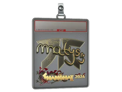 Sticker Slab | MATYS (Gold) | Shanghai 2024