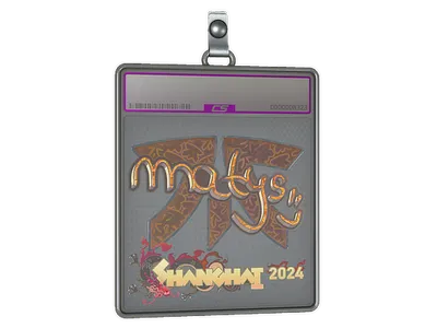 Sticker Slab | MATYS (Holo) | Shanghai 2024