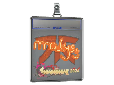 Sticker Slab | MATYS | Shanghai 2024
