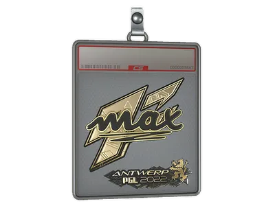 Sticker Slab | max (Gold) | Antwerp 2022