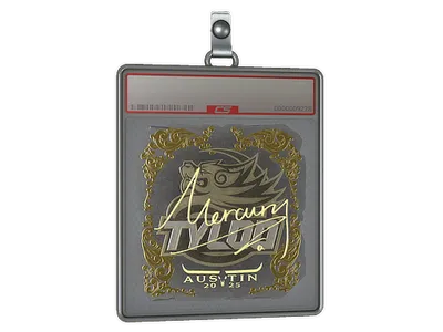 Sticker Slab | Mercury (Gold) | Austin 2025