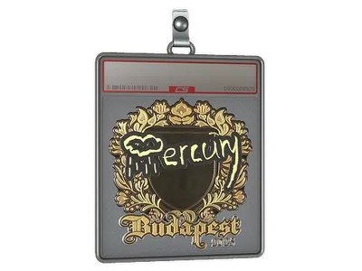 Sticker Slab | Mercury (Gold) | Budapest 2025
