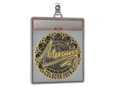 Sticker Slab | Mercury (Gold) | Cologne 2026