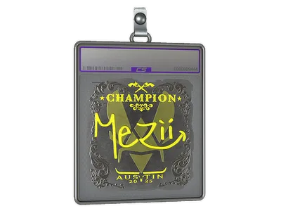 Sticker Slab | mezii (Foil, Champion) | Austin 2025