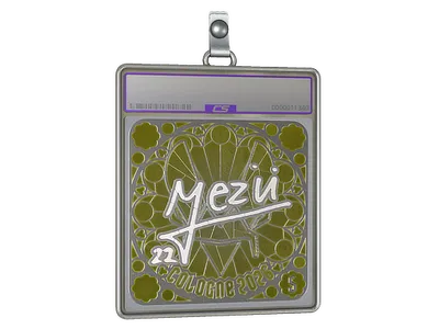 Sticker Slab | mezii (Foil, Ranked) | Cologne 2026
