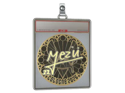 Sticker Slab | mezii (Gold) | Cologne 2026