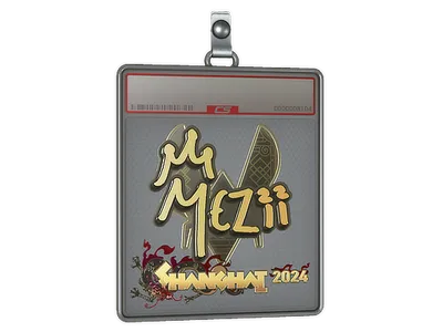 Sticker Slab | mezii (Gold) | Shanghai 2024