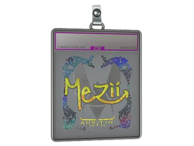 Sticker Slab | mezii (Holo) | Austin 2025