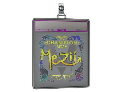 Sticker Slab | mezii (Holo, Champion) | Austin 2025