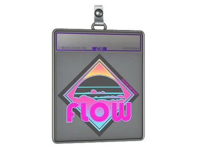 Sticker Slab | Miami Flow (Holo)