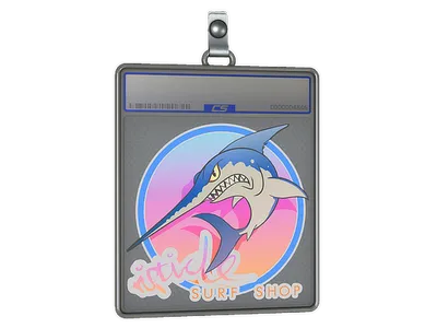 Sticker Slab | Miami Stabbyfish