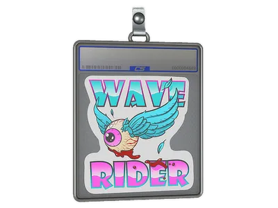 Sticker Slab | Miami Wave Rider
