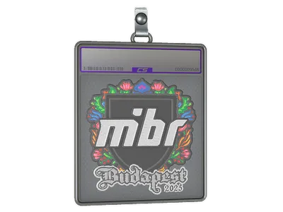 Sticker Slab | MIBR (Embroidered) | Budapest 2025