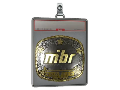 Sticker Slab | MIBR (Gold) | Austin 2025