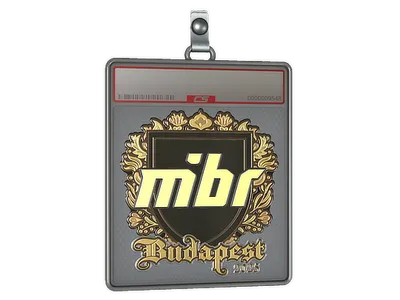 Sticker Slab | MIBR (Gold) | Budapest 2025