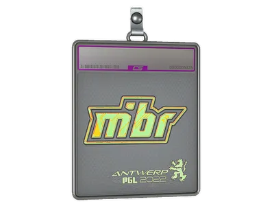 Sticker Slab | MIBR (Holo) | Antwerp 2022