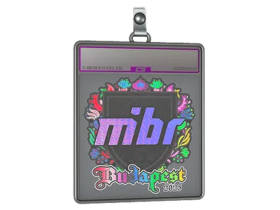Sticker Slab | MIBR (Holo) | Budapest 2025