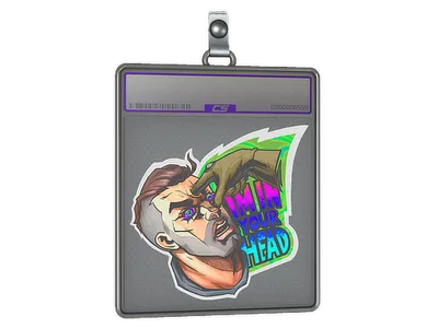 Sticker Slab | Mind Games (Holo)