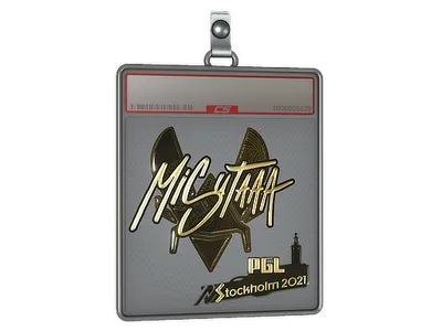 Sticker Slab | misutaaa (Gold) | Stockholm 2021