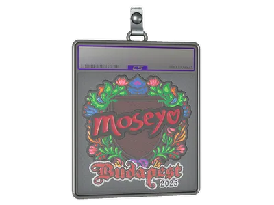Sticker Slab | Moseyuh (Embroidered) | Budapest 2025