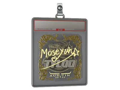 Sticker Slab | Moseyuh (Gold) | Austin 2025