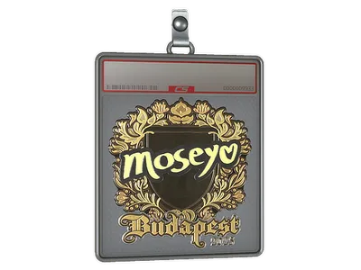 Sticker Slab | Moseyuh (Gold) | Budapest 2025