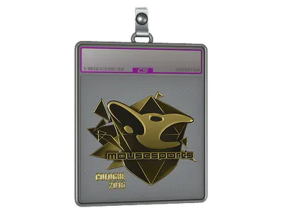 Sticker Slab | mousesports (Gold) | Cologne 2016